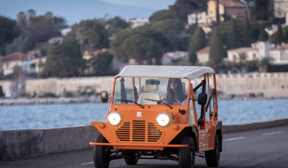 mini moke for rent in Antibes