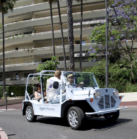 mini moke rental in Théoule sur mer