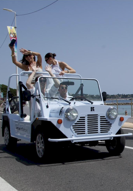 rent a mini moke in the 06