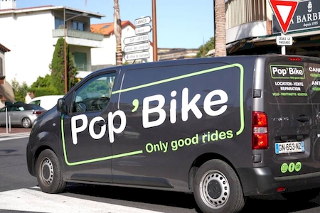 Delivery of children's bicycle in Cannes cheap