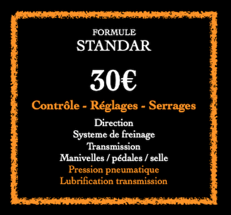 Standard formula popbike repair