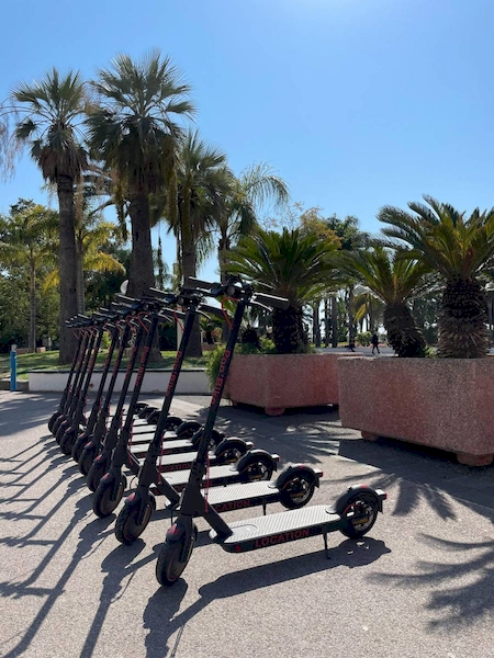 electric scooter rental daily price in Cannes 06