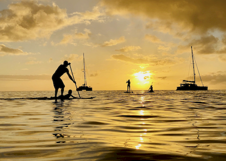 rent a paddle in Theoule
